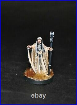 Warhammer lotr Middle Earth Saruman and Grima painted Isengard