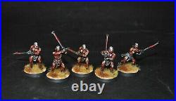 Warhammer lotr Middle Earth Uruk Hai Scouts Isengard army painted 42 figures