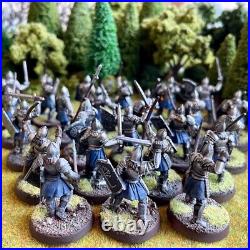 Warriors of Minas Tirith 24 Painted Miniatures Gondor Men Middle-Earth