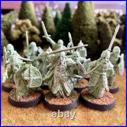 Warriors of the Dead 10 Painted Miniatures Ghost Army Spirit Middle-Earth