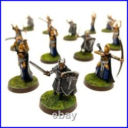 Warriors of the Last Alliance 12 Painted Miniatures Elves Middle-Earth