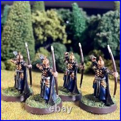 Warriors of the Last Alliance 12 Painted Miniatures Elves Middle-Earth