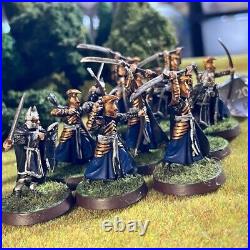 Warriors of the Last Alliance 12 Painted Miniatures Elves Middle-Earth