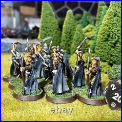 Warriors of the Last Alliance 12 Painted Miniatures Elves Middle-Earth