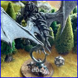 Witch-king on Fell Beast 1 Painted Miniature Nazgul Angmar Middle-Earth