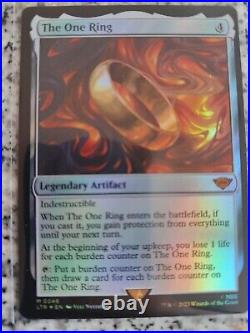 X1 FOIL MTG The One Ring Lord of the Rings Tales of MiddleEarth 246 Mythic NM