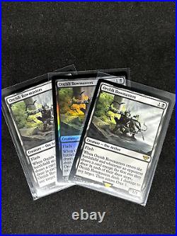 X3 MTG Orcish Bowmasters LOTR Tales of Middle-earth x1 Foil x2 regular 0103